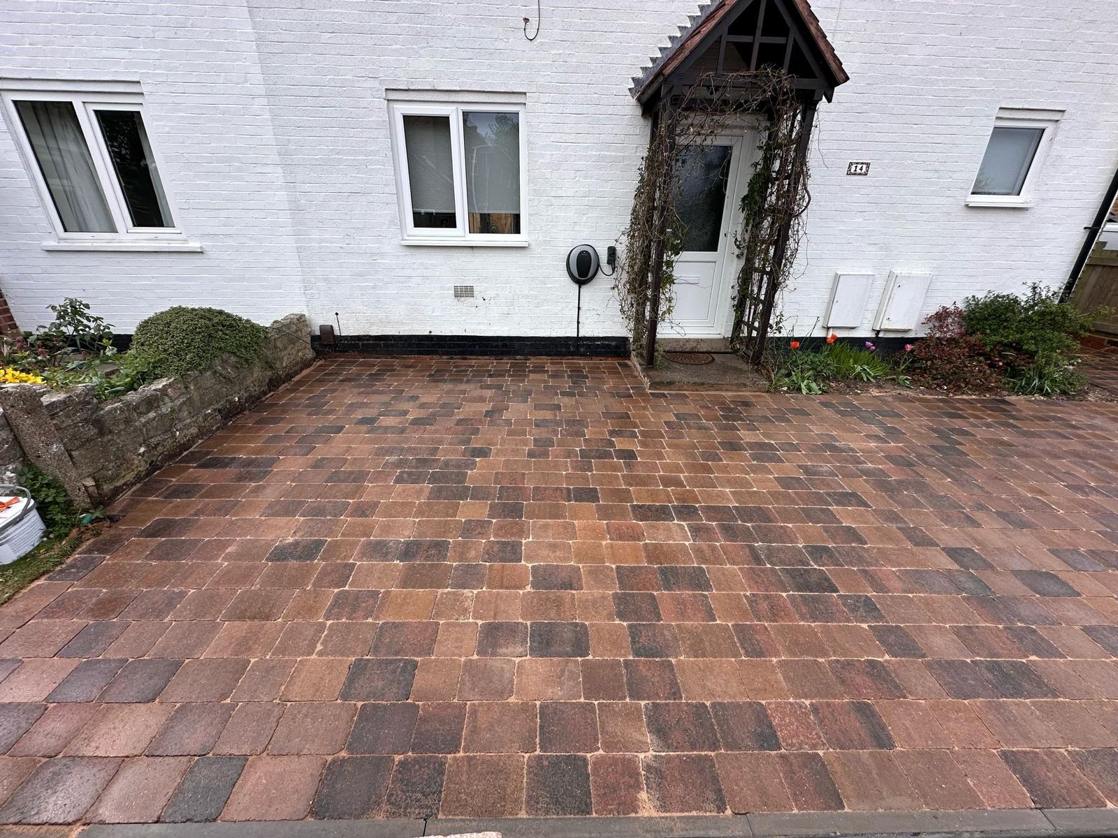 landscaping completed in Lichfield by Redwood Drives and Landscaping